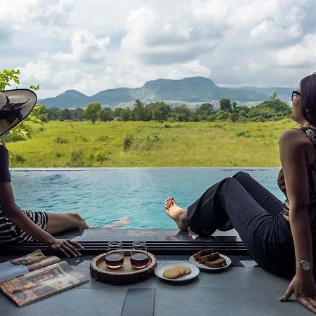 Two Villa By Stayvista With Infinity Pool, Farm & Mountain Views, Modern Interiors Karjat Esterno foto